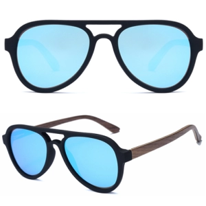 eco sunglasses wood temple
