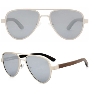 metal wood sunglasses